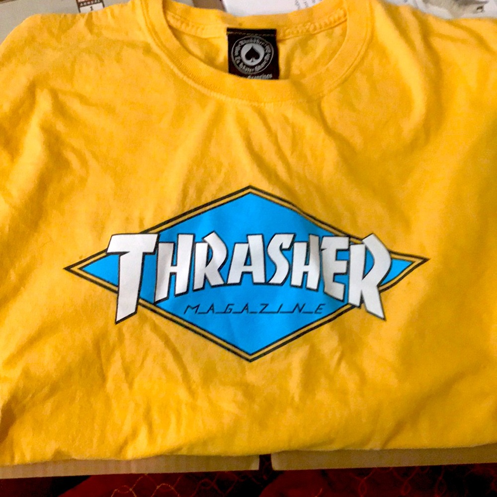 New thrasher t shirt vintage size L